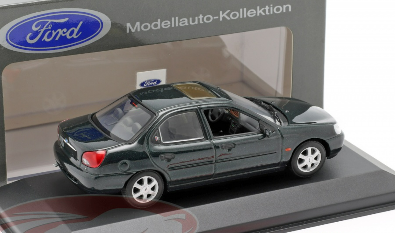 1/43 Minichamps 1996 Ford Mondeo Limousine (Dark Green Metallic) Car Model