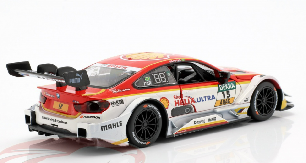 1/32 RMZ 2017 BMW M4 DTM #15 DTM BMW Team RMG Augusto Farfus Car Model