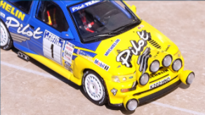 Inno 64 1:64 scale Diecast Model Rally Car compatible with Ford Escort RS Cosworth M.Wilson/B.Thomas (No.1 Michelin Pilot British Rally Championship Manx International Rally 1994) in Blue/Yellow Inno 64 1:64 scale Diecast Model Rally Car compatible with Ford Escort RS Cosworth M.Wilson/B.Thomas (No.1 Michelin Pilot British Rally Championship Manx International Rally 1994) in Blue/Yellow