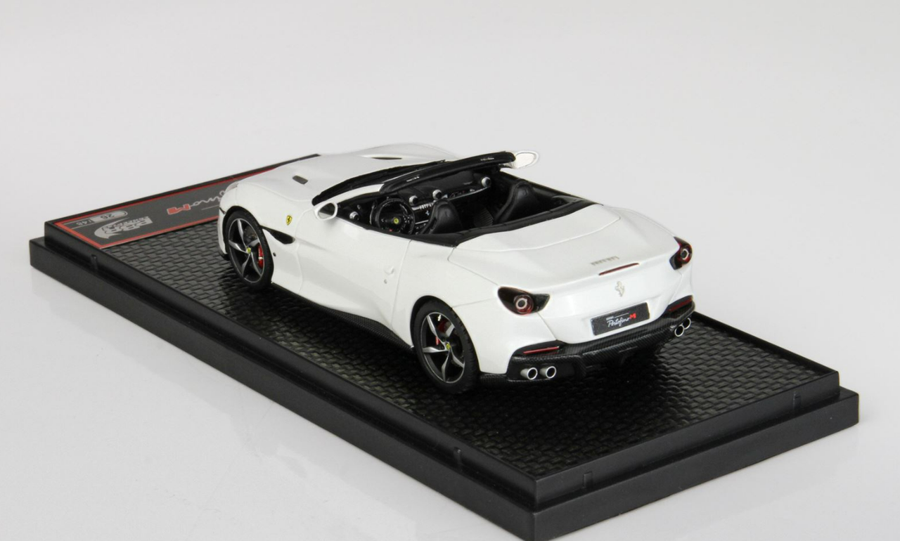 1/43 BBR Ferrari Portofino M Spider Version (Bianco Cervino White) Resin Car Model Limited 48 Pieces