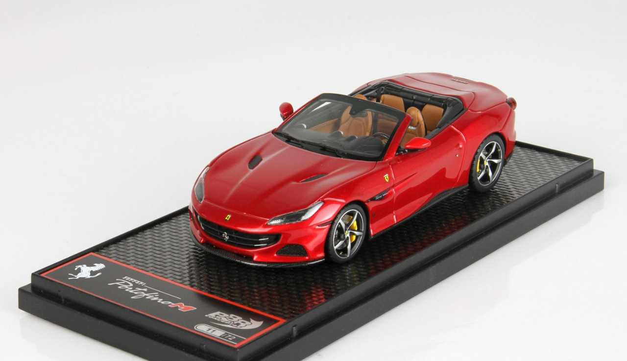 1/43 BBR Ferrari Ferrari Portofino M Spider Version (Rosso Portofino Red) Resin Car Model Limited 72 Pieces