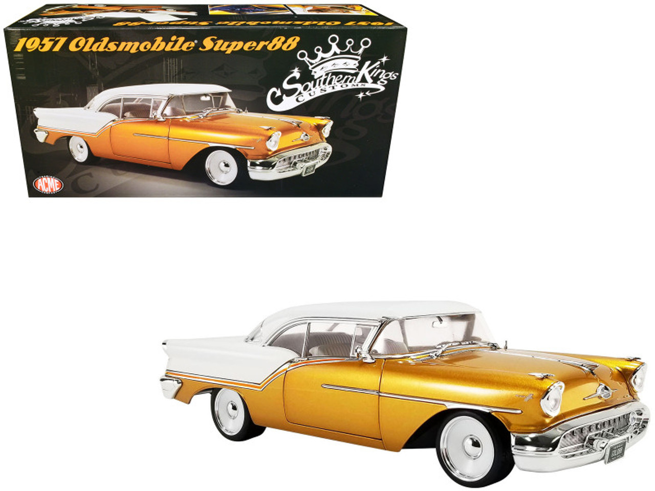 1/18 ACME 1957 Oldsmobile Super 88 Southern Kings Customs Diecast