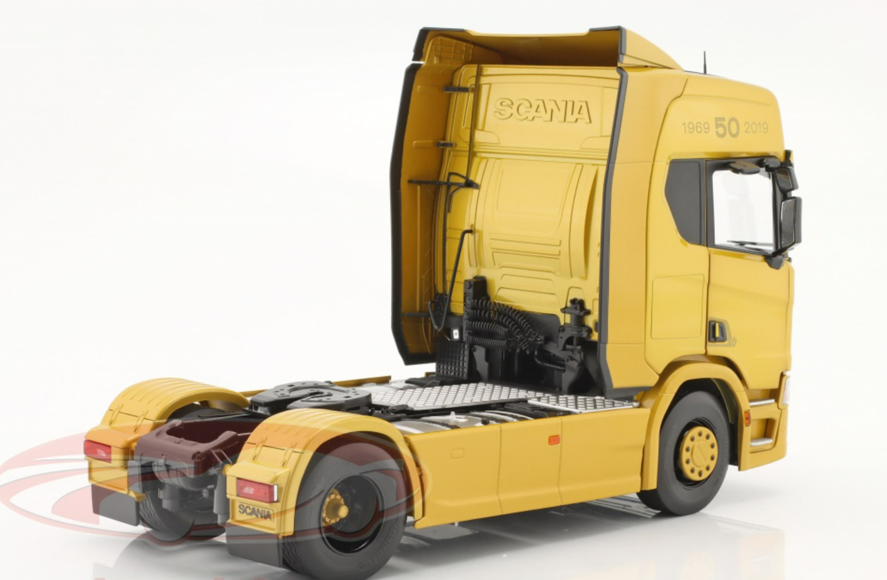 Premium Classixxs Die Cast Truck Scania R-Serie Topline 2019 Gold- 1:1