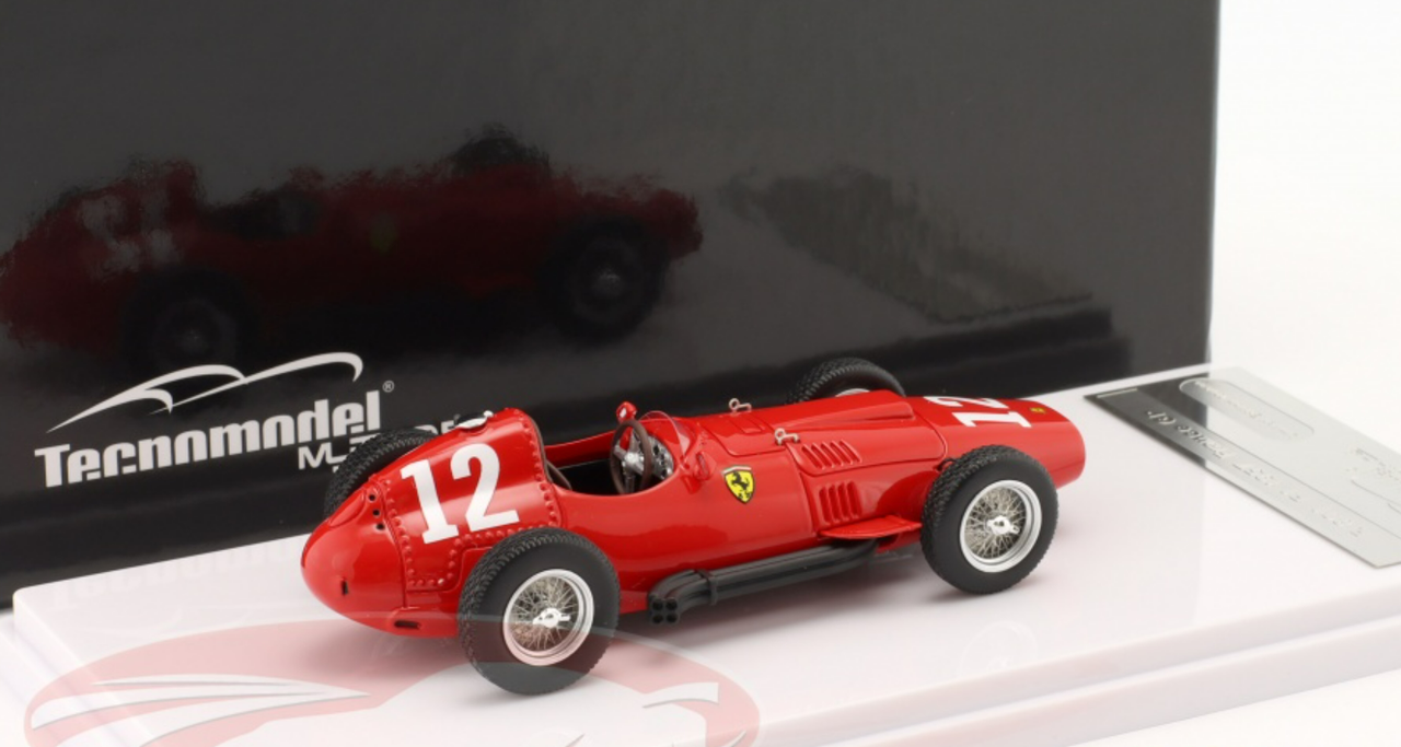 1/43 Tecnomodel 1957 Formula 1 Peter Collins Ferrari 801 #12 3rd French GP Car Model