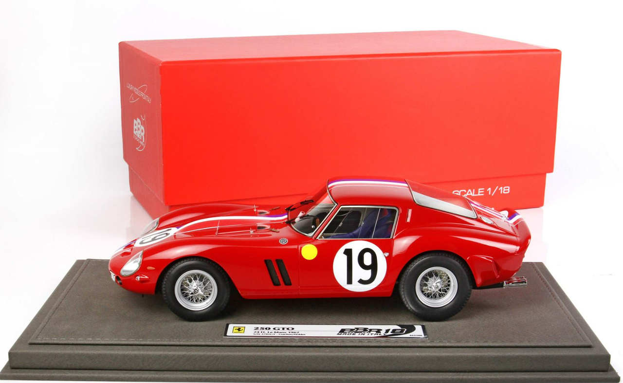 1/18 BBR 1962 Ferrari 250 GTO 24H Le Mans SN 3705 GT Limited