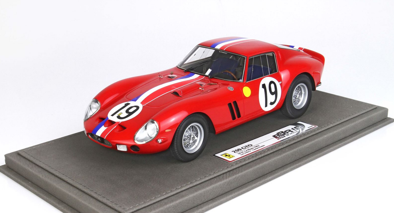 1/18 BBR 1962 Ferrari 250 GTO 24H Le Mans SN 3705 GT Limited