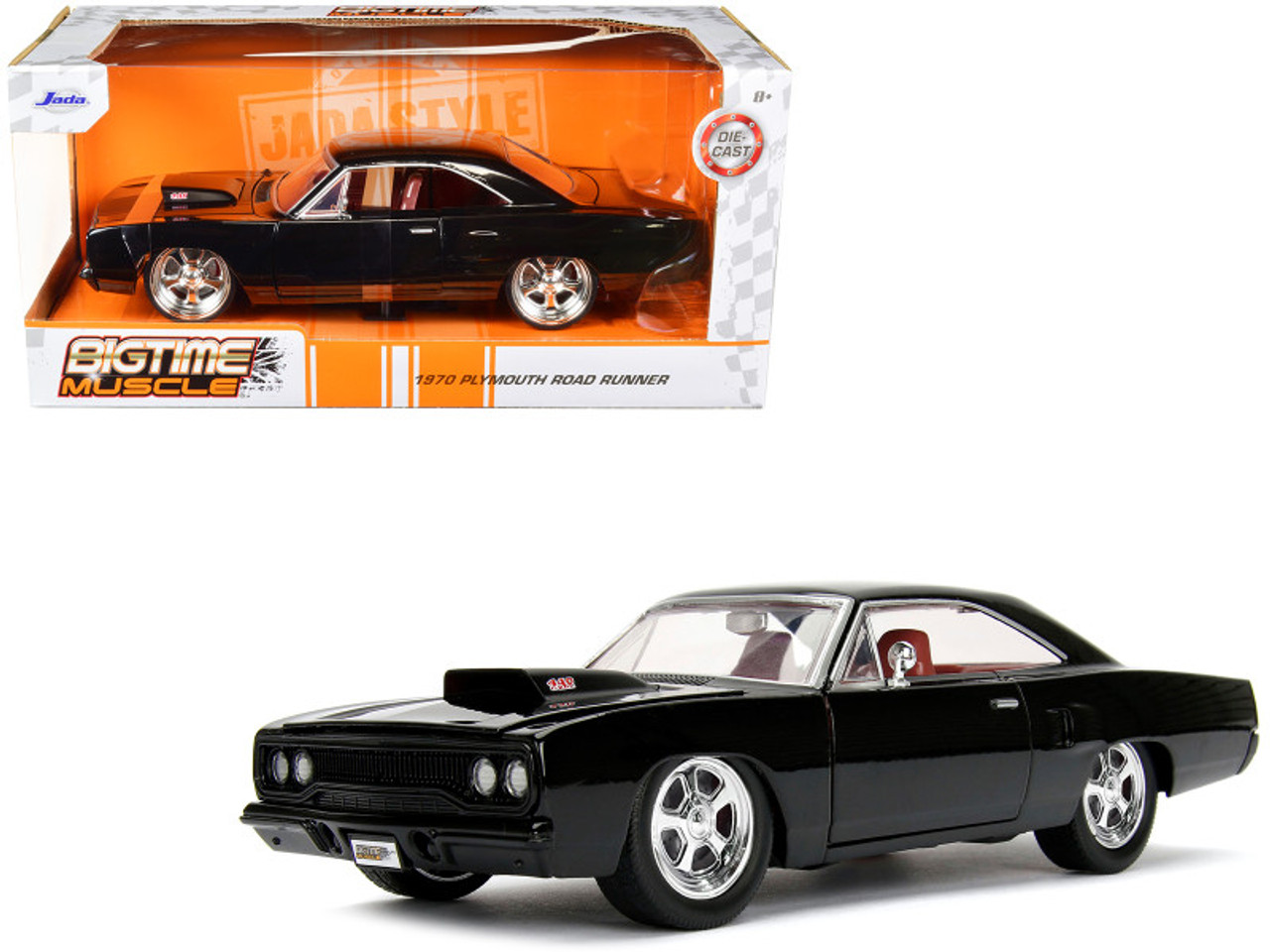 Jada Toys Fast & Furious 1:24 Plymouth Road Runner Die-Cast Toy Car Fo –  Wixez