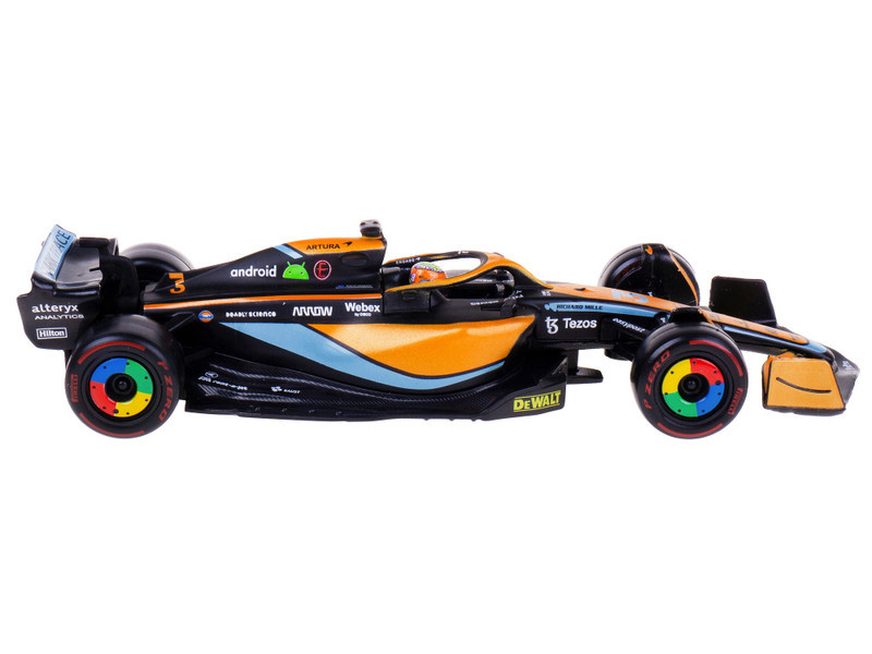 1/43 BBurago 2022 Formula 1 Daniel Ricciardo McLaren MCL36 #3