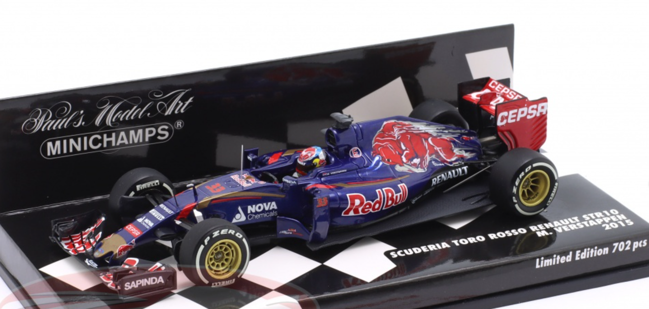 ☆稀少品！新品！PMA1/18 トロロッソ STR10 F1デビュー M
