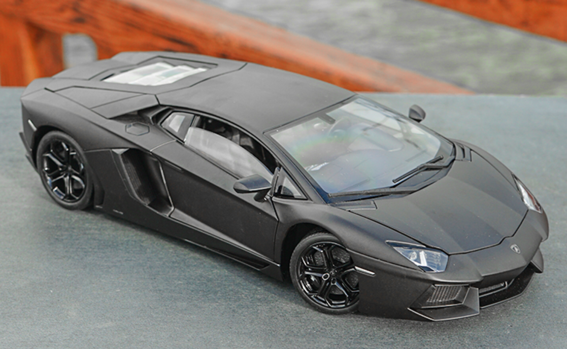 1/18 welly ランボルギーニ アヴェンタドール オレンジ ミニカー