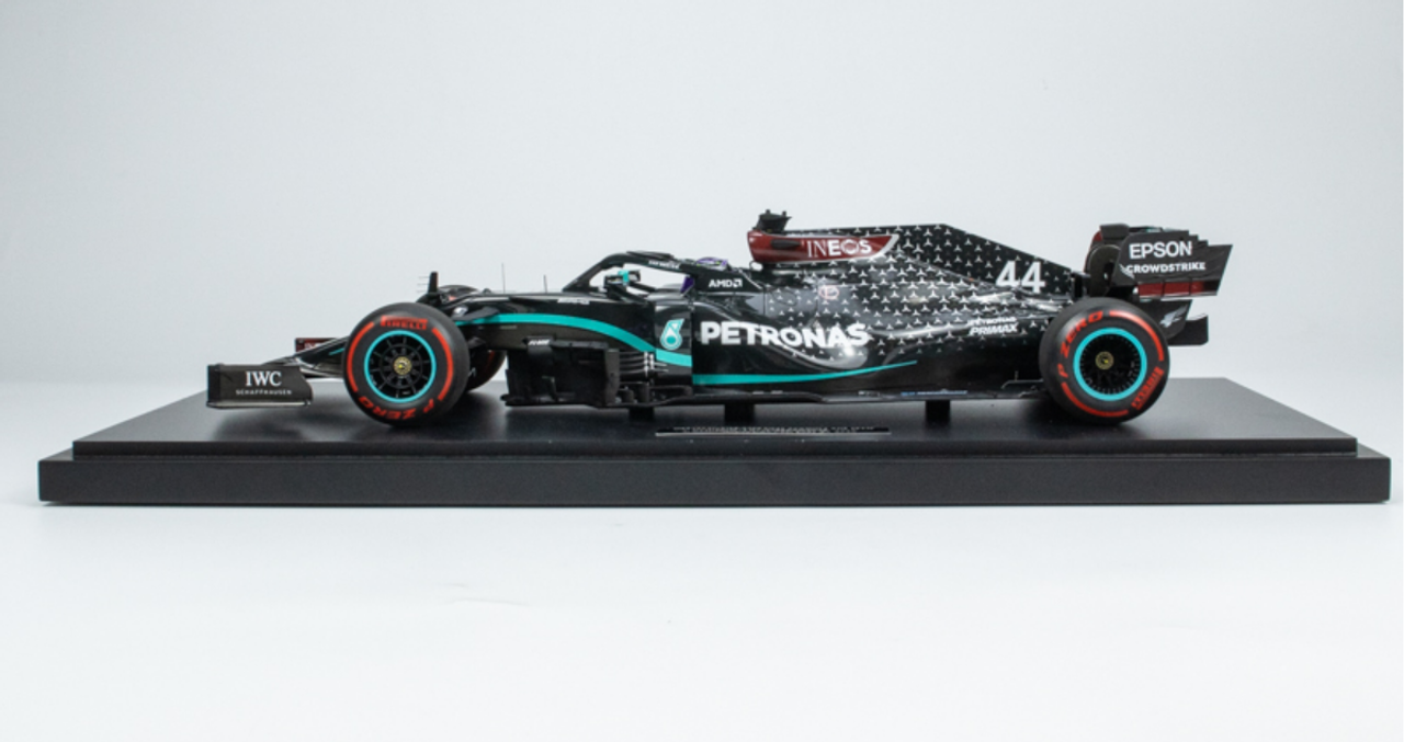 1/12 Minichamps 2020 Formula 1 Lewis Hamilton Mercedes-AMG F1 W11 #44 91st Win Eifel GP Car Model Limited 200 Pieces