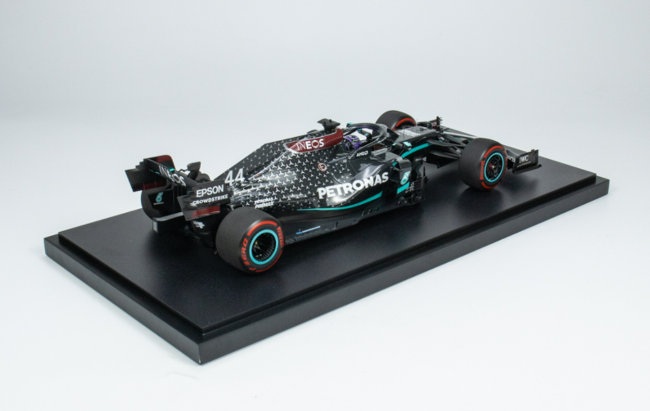 1/12 Minichamps 2020 Formula 1 Lewis Hamilton Mercedes-AMG F1 W11 #44 91st  Win Eifel GP Car Model Limited 200 Pieces