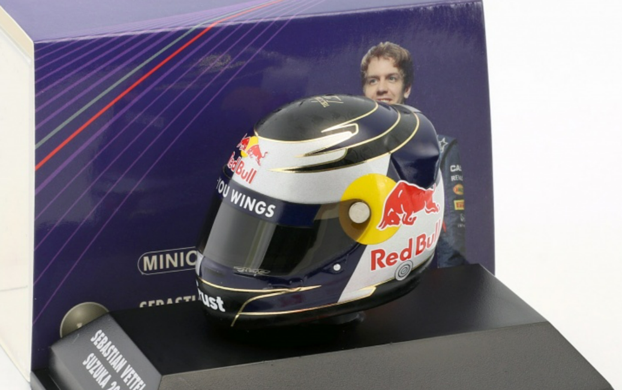1/8 Minichamps 2009 Formula 1 Sebastian Vettel Red Bull GP Suzuka Car Model