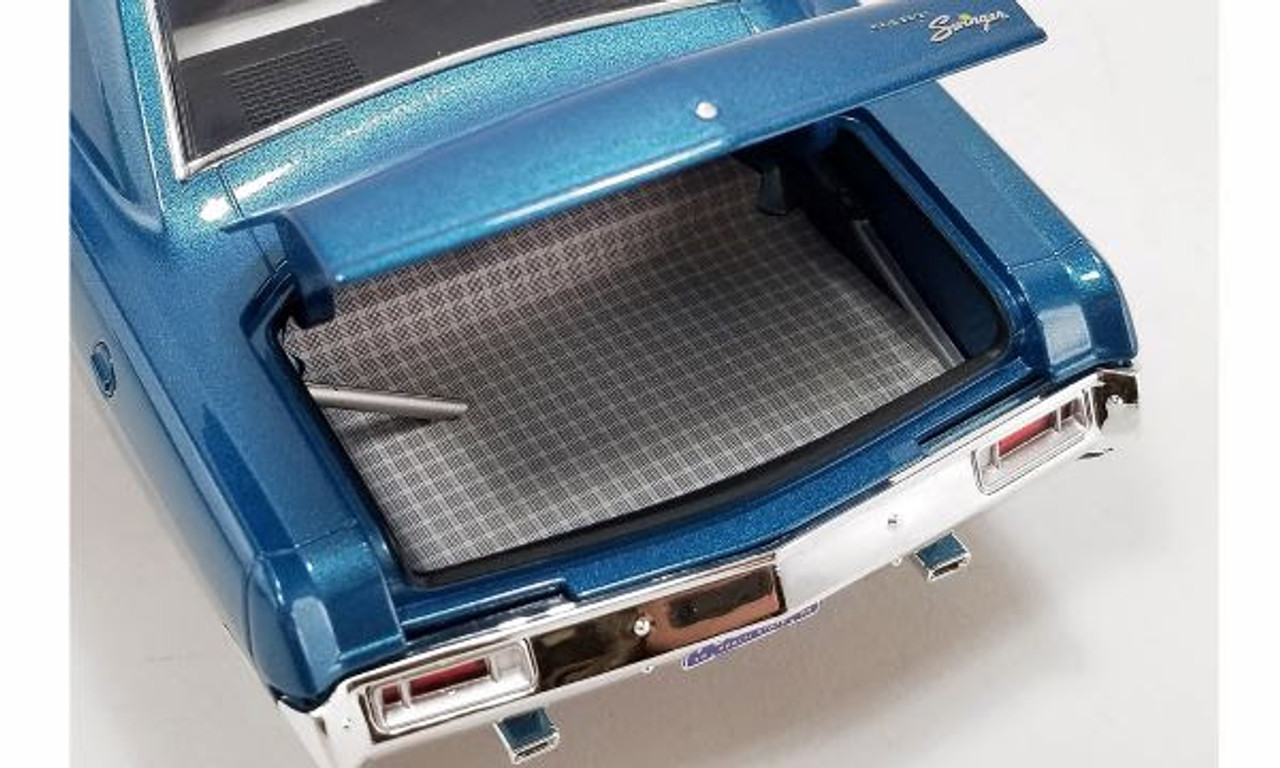 1/18 ACME 1970 Dodge Dart Swinger B7 Blue Diecast Car Model