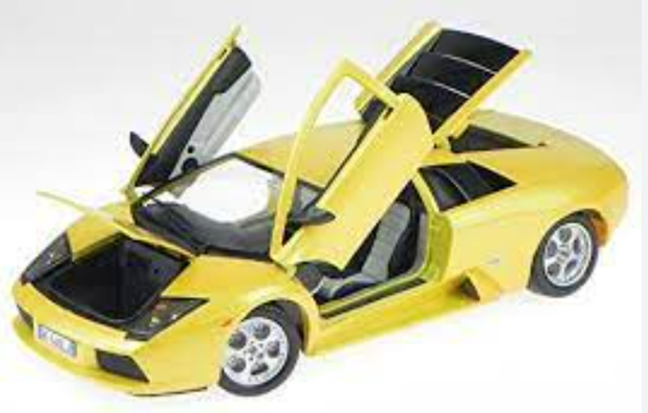 1/18 BBurago Lamborghini Murcielago (Yellow) Diecast Car Model