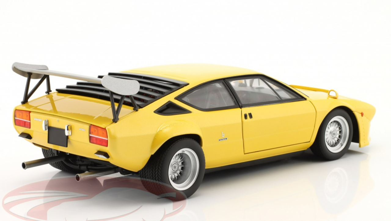 1/18 Kyosho 1974 Lamborghini Urraco Rally (Yellow) Diecast Car Model