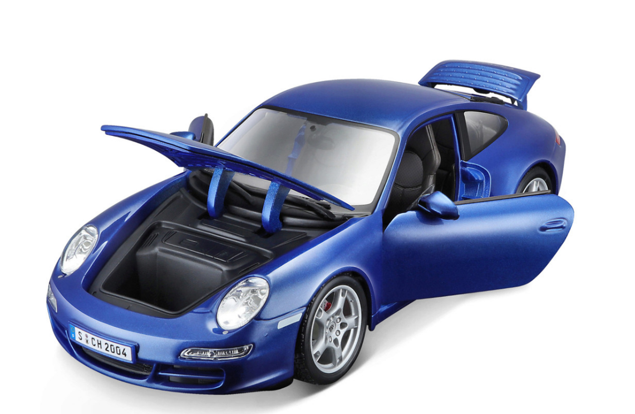 1/18 Maisto Porsche Carrera S 911 997 (Blue) Diecast Car Model -  LIVECARMODEL.com