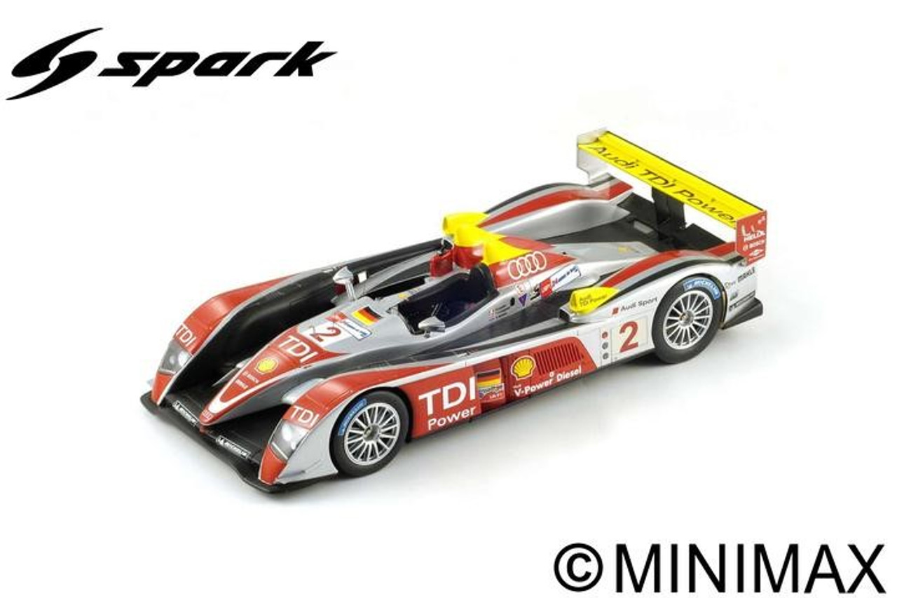 SALE格安1/18 SPARK AUDI TDI #2 Winner Le Mans 2011 レーシングカー