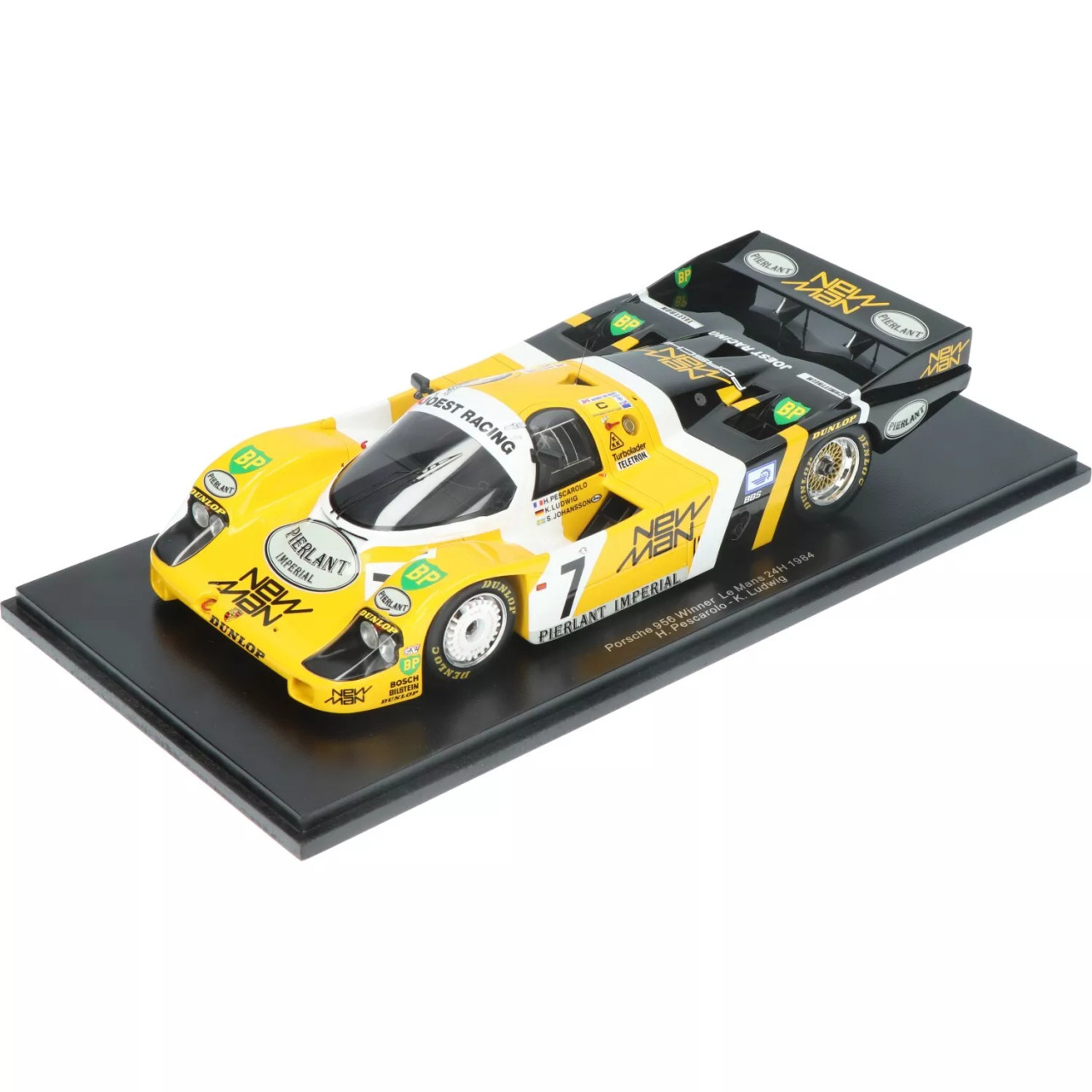 はに 1/18 Spark Porsche 956 No.7 Winner 24H Le Mans 1984 H. Pescarolo