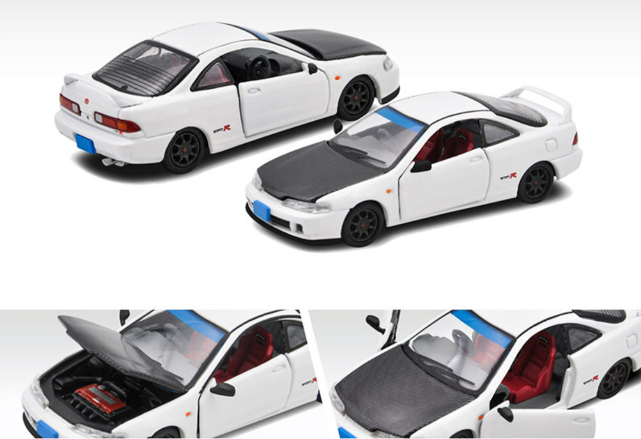 1/64 ERA Car Honda Integra Type R DC2 Racing (White) Car Model