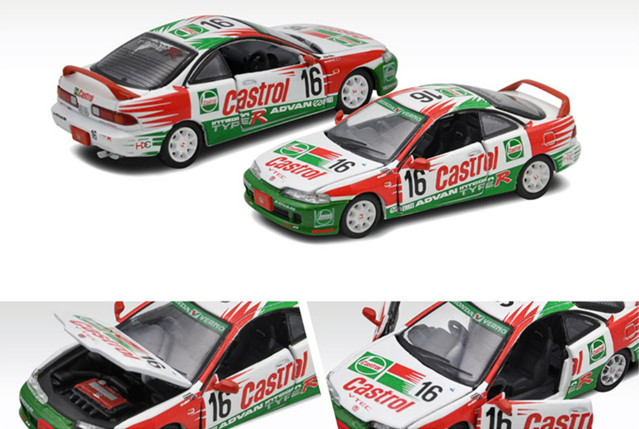 1/64 ERA Car Honda Integra Type R DC2 Hondasuper N1 Race #16 Car Model