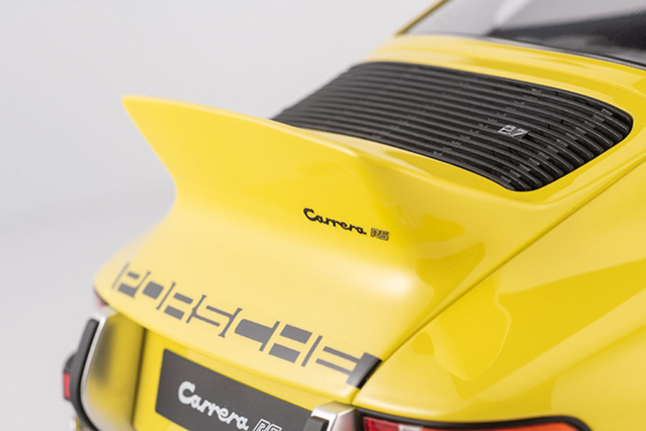 1/8 Minichamps 1972 Porsche 911 Carrera RS 2.7 Touring (Yellow) Resin Car Model Limited 99 Pieces