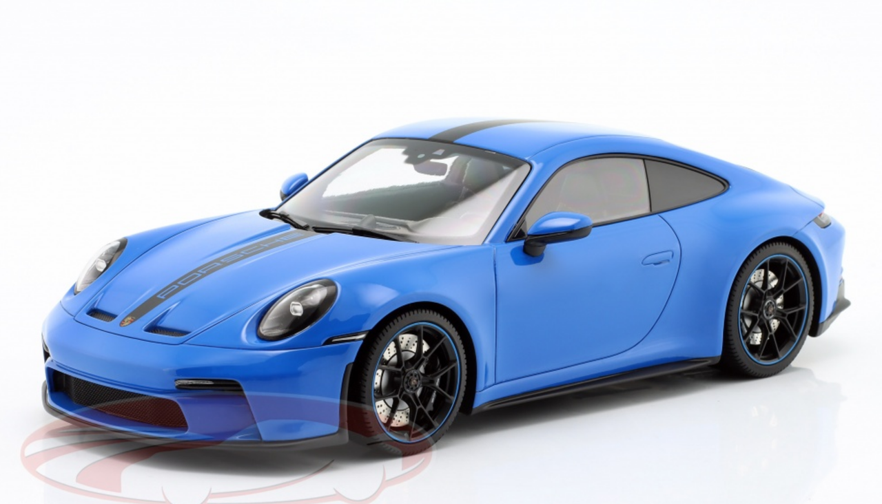 1/18 Dealer Edition 2022 Porsche 911 (992) GT3 Touring (Shark Blue) Resin Car Model Limited