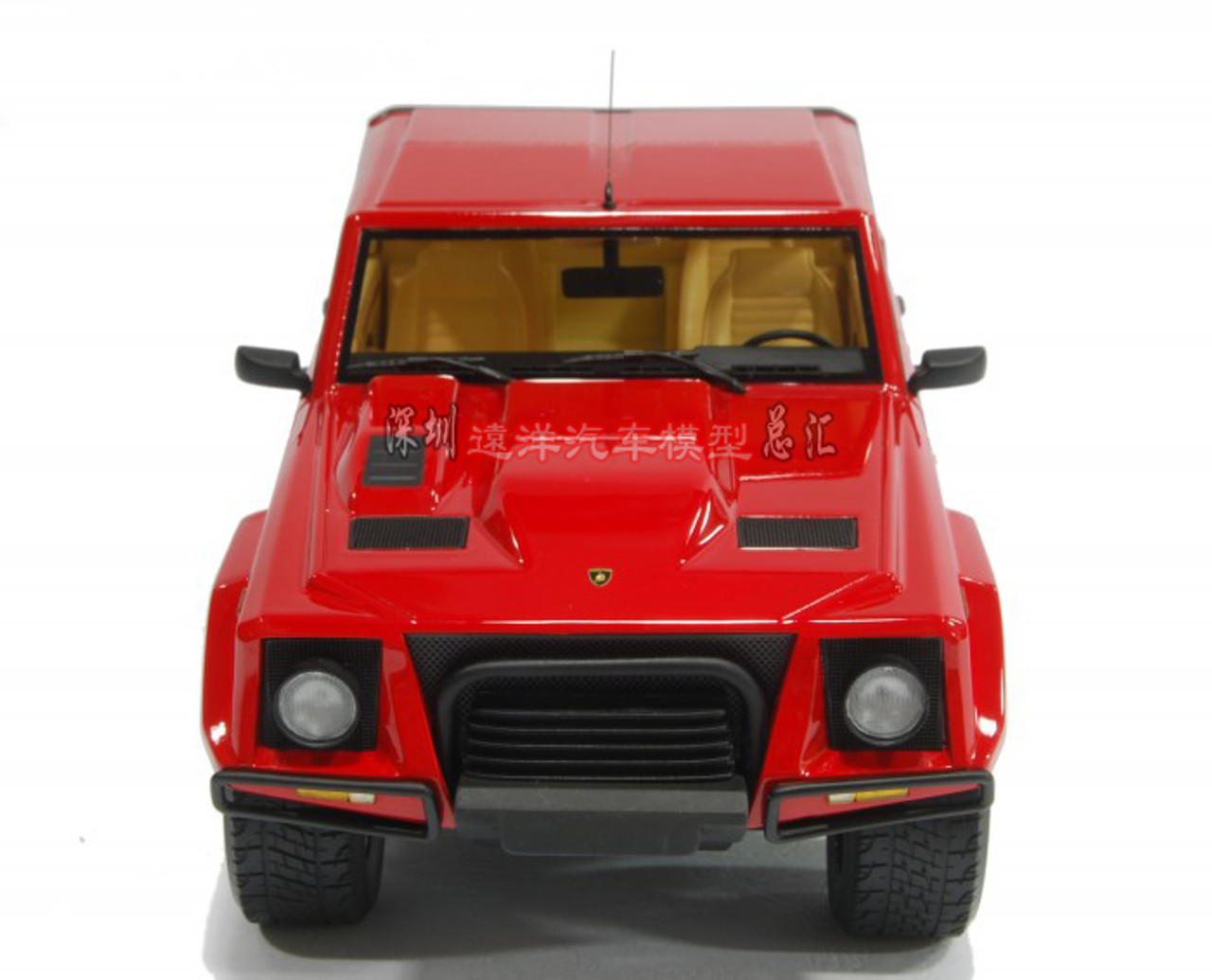 1/18 Handmade Resin Lamborghini LM002 (Red) Resin Car Model