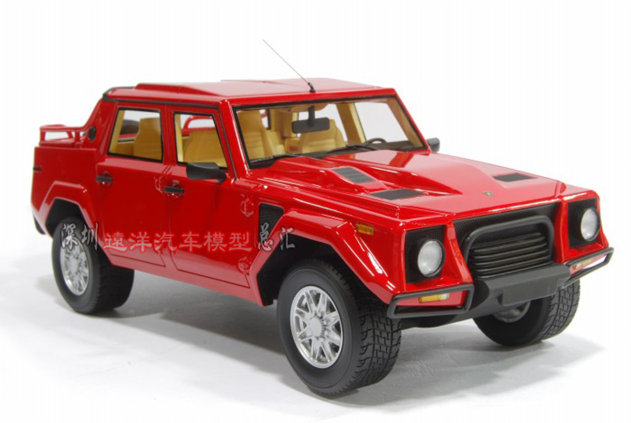 1/18 Handmade Resin Lamborghini LM002 (Red) Resin Car Model