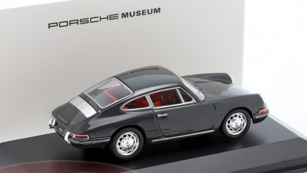 1/43 Dealer Edition Porsche 911 (Original Model) (Dark Grey) Car Model