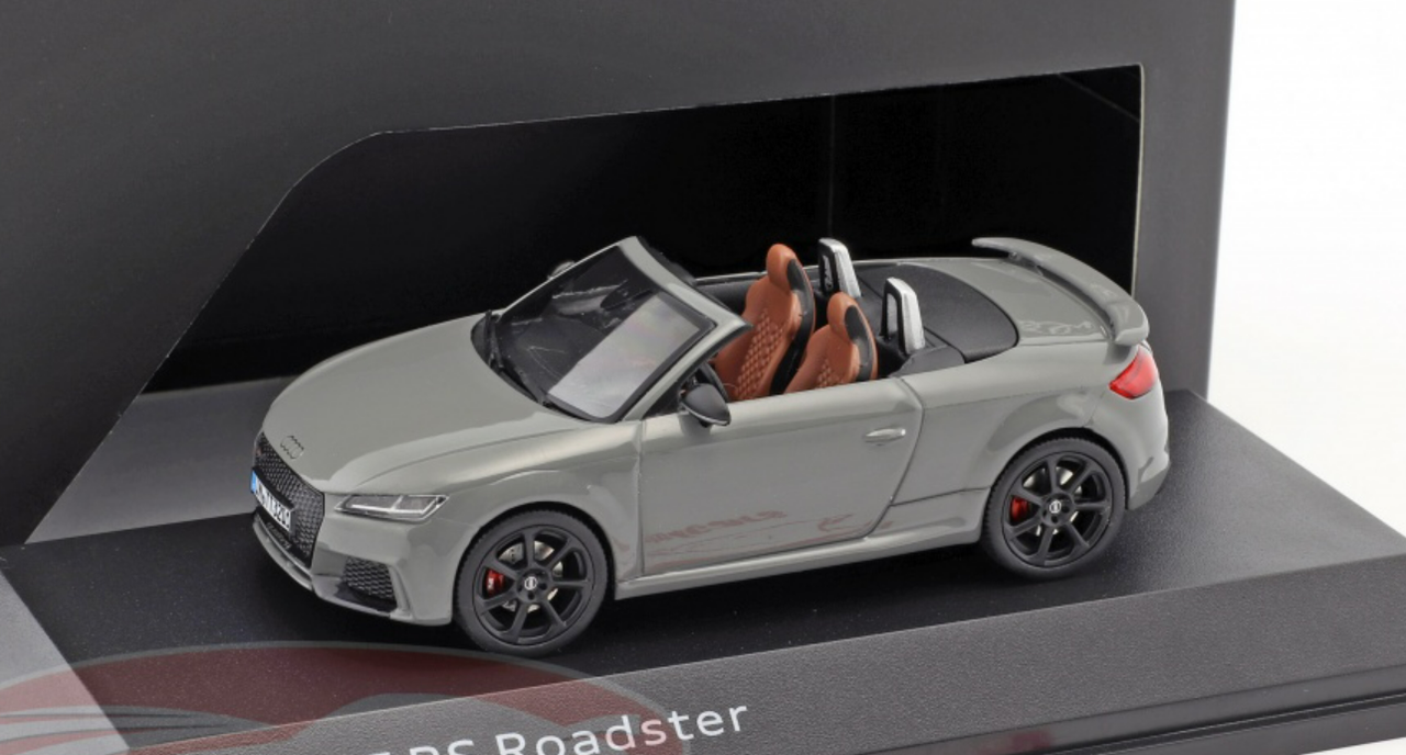 1/43 Dealer Edition Audi TT RS Roadster (Nardo Grey) Car Model