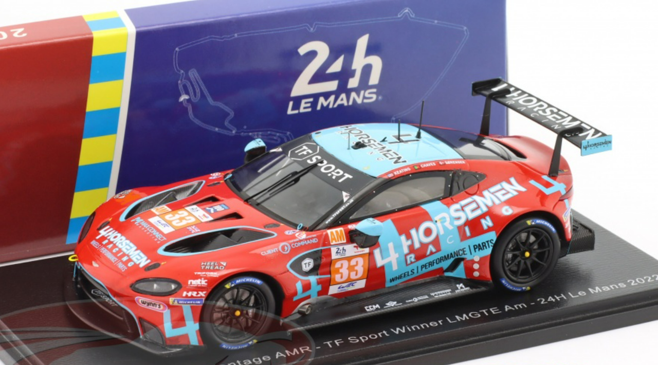 Spark 18S820 Aston Martin Vantage AMR N°33 - Vainqueur LMGTE Am 24H - Précommande