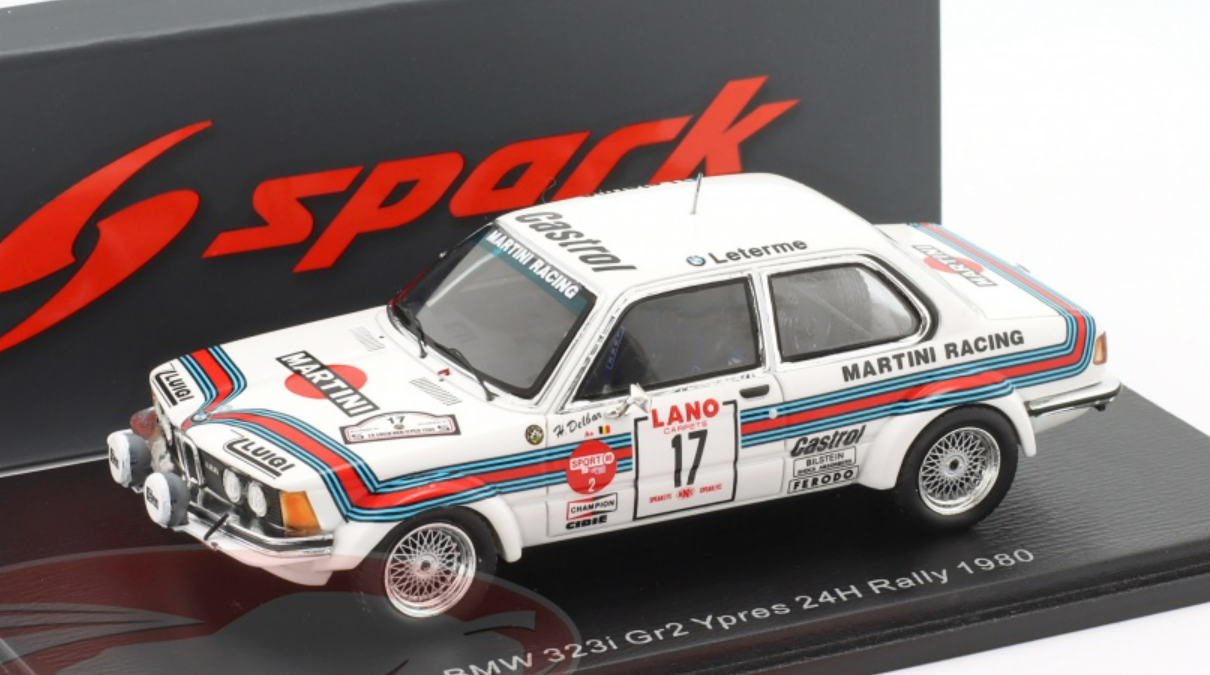 Kit Miniature BMW 323i Gr.2 Martini Racing #14 - Spa 1980 - Mini Racing 1/43