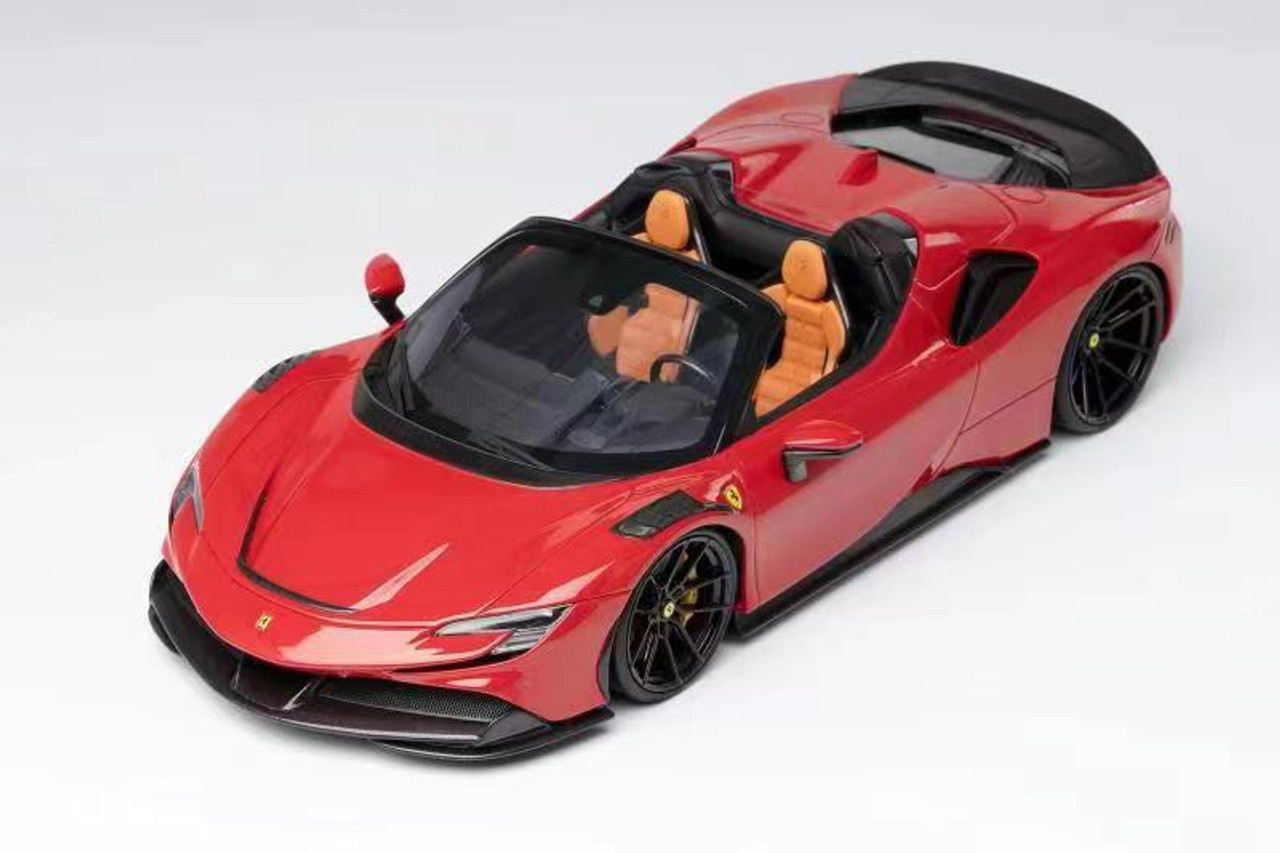 1/18 Runner Ferrari SF90 Spider Novitec (Red) Resin Car Model Limited 99  Pieces