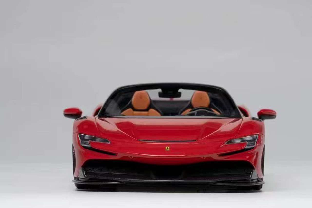 1/18 Runner Ferrari SF90 Spider Novitec (Red) Resin Car Model Limited 99  Pieces