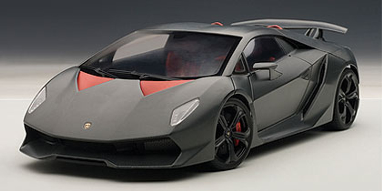 1/18 AUTOart Lamborghini Sesto Elemento (Carbon Grey) Car Model