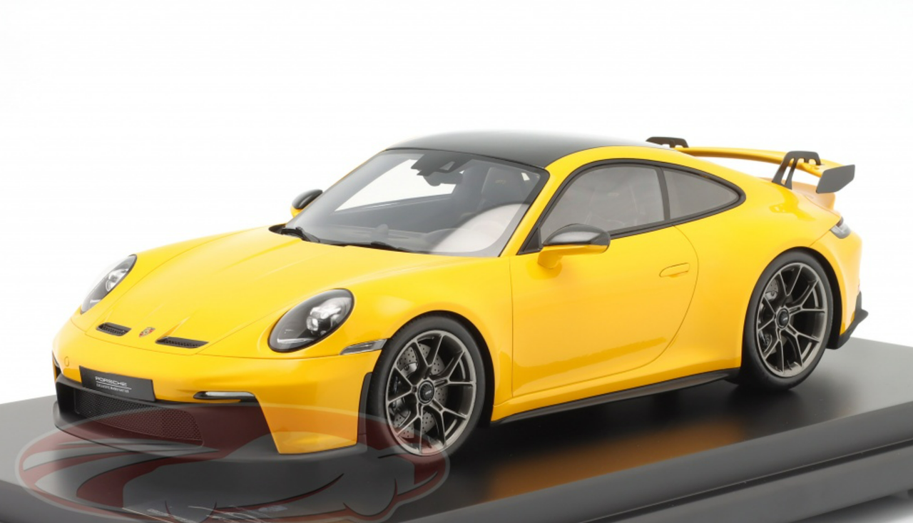 Porsche 911 (992) GT3 Racing Yellow Limited Edition to 3000 pieces  Worldwide 1/64 Diecast Model Car by True Scale Miniatures