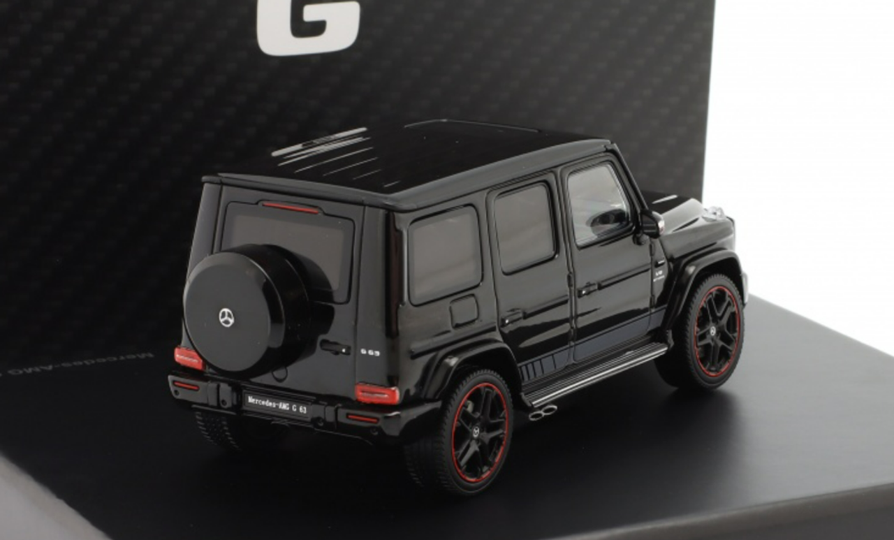 1/43 Almost Real 2019 Mercedes-Benz AMG G63 (W463) (Obsidian Black) Car Model