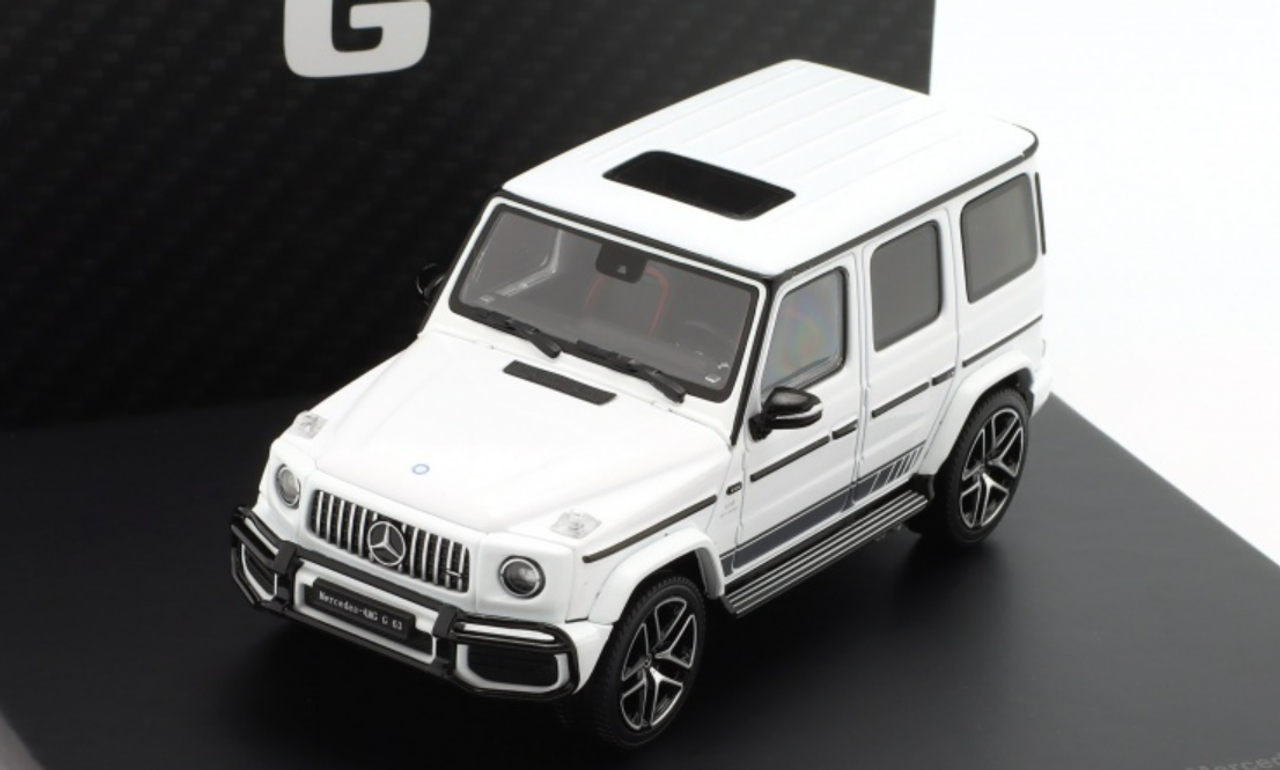 1/43 Almost Real 2019 Mercedes-Benz AMG G63 (W463) (White) Car Model