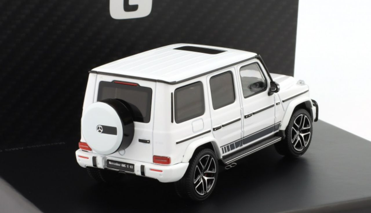 1/43 Almost Real 2019 Mercedes-Benz AMG G63 (W463) (White) Car Model