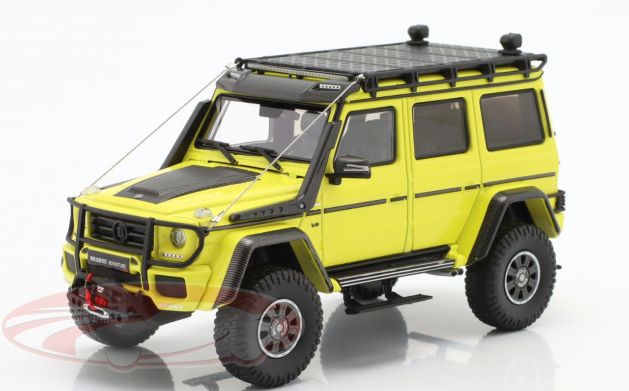 1/43 Almost Real 2017 Brabus 550 Adventure Mercedes-Benz G-Class (Yellow) Car Model