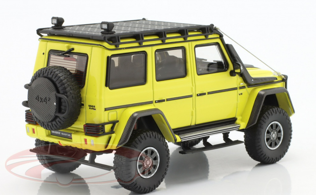 1/43 Almost Real 2017 Brabus 550 Adventure Mercedes-Benz G-Class (Yellow) Car Model