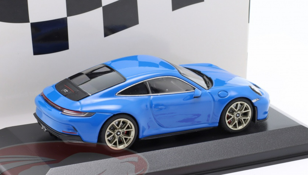 1/43 Minichamps 2021 Porsche 911 (992) GT3 Touring (Shark Blue with ...