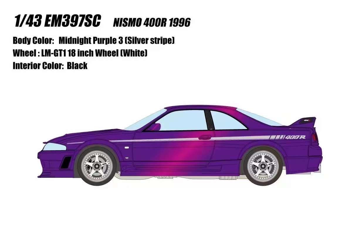 お買い得，高品質 1/43 NISSAN SKYLINE GT-R R33 NISMO 400R CHAMPION