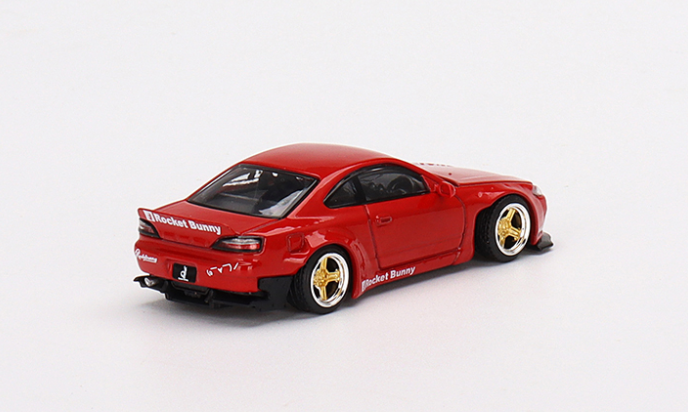 MINI GT Nissan Silvia (S15) Rocket Bunny Red No.527 (In Seal) | Shopee