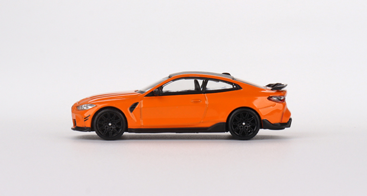 1/64 Mini GT BMW M4 M-Performance (G82) Fire Orange Diecast Car Model