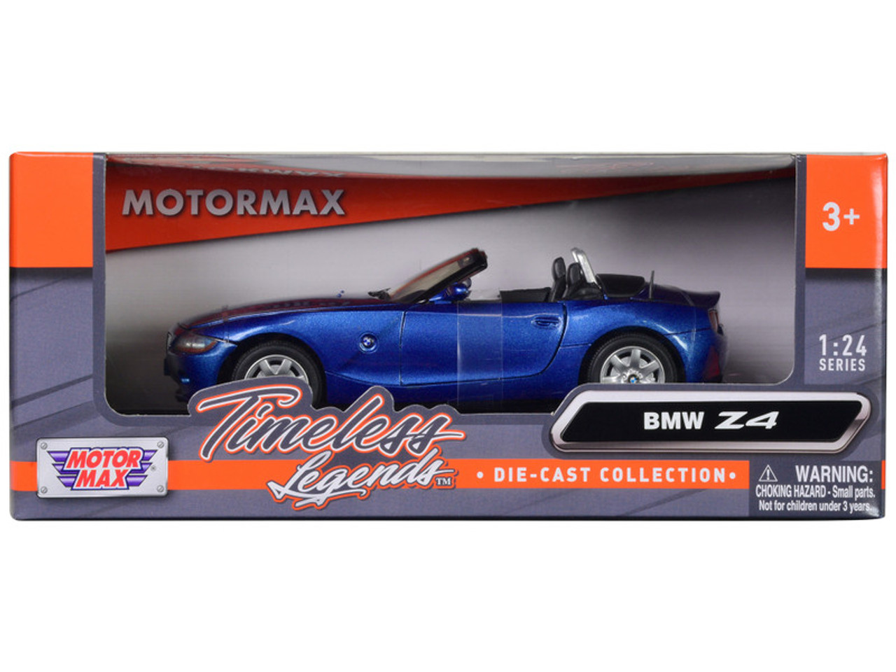 1/24 Motormax E85/E86 Z4 (2002–2008) BMW Z4 Convertible