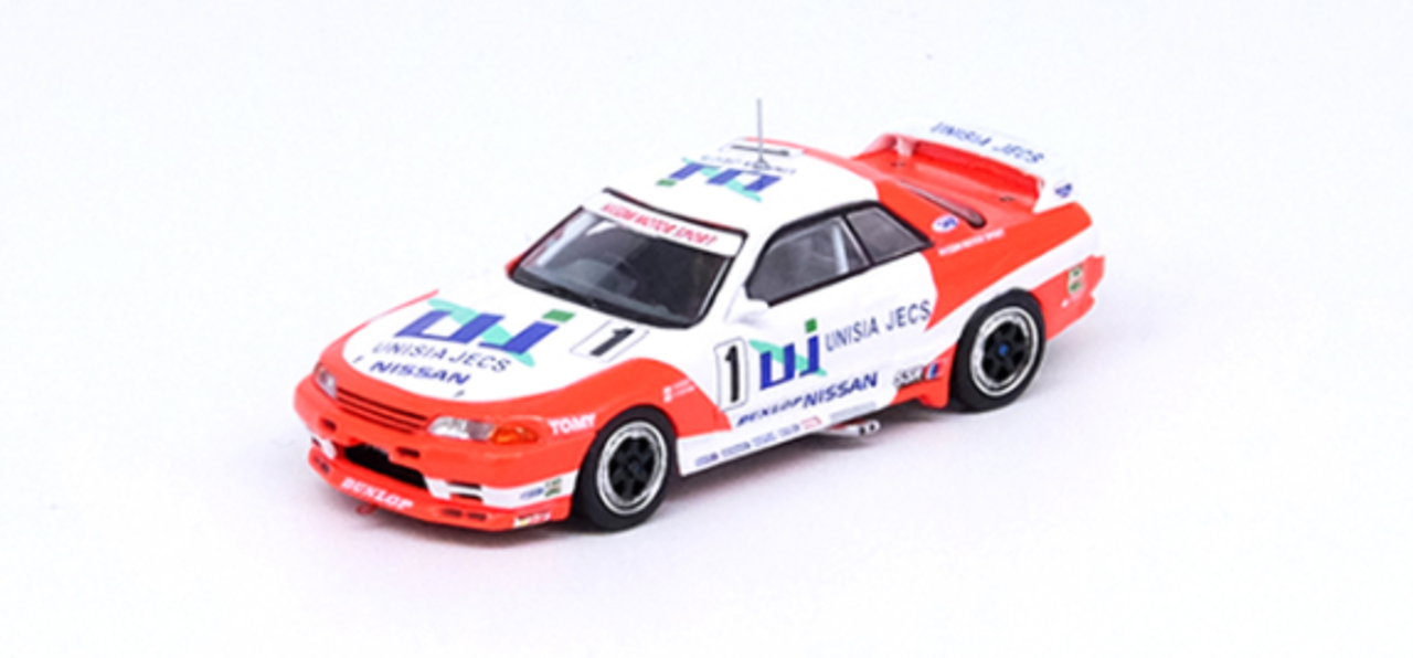 1/64 INNO NISSAN SKYLINE GT-R (R32) #1 "UNISIA JECS" JTCC M. Hasemi / H. Fukuyama