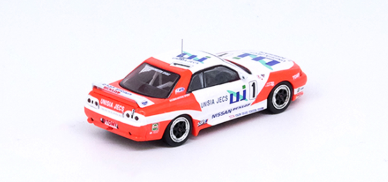 1/64 INNO NISSAN SKYLINE GT-R (R32) #1 "UNISIA JECS" JTCC M. Hasemi / H. Fukuyama