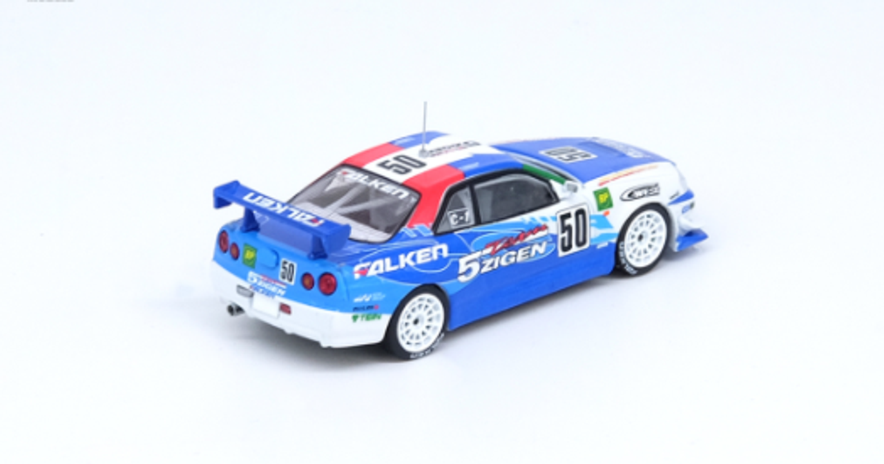 1/64 INNO NISSAN SKYLINE GT-R (R34) #50 "5ZIGEN FALKEN" Super Taikyu 2000 N1 Championship Winner